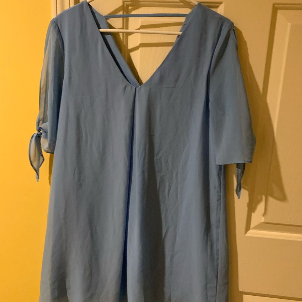 Light blue dress